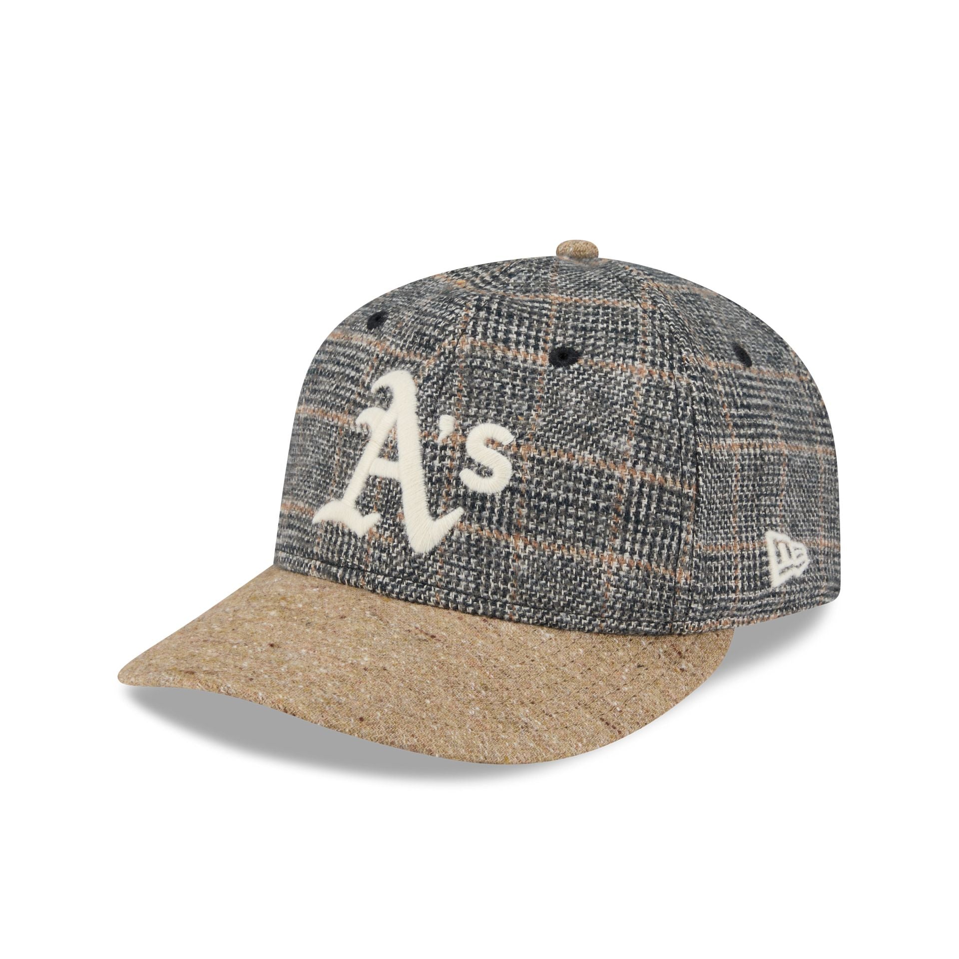 Athletics Three Looms Vintage Tweed Retro Crown 59FIFTY Fitted Hat