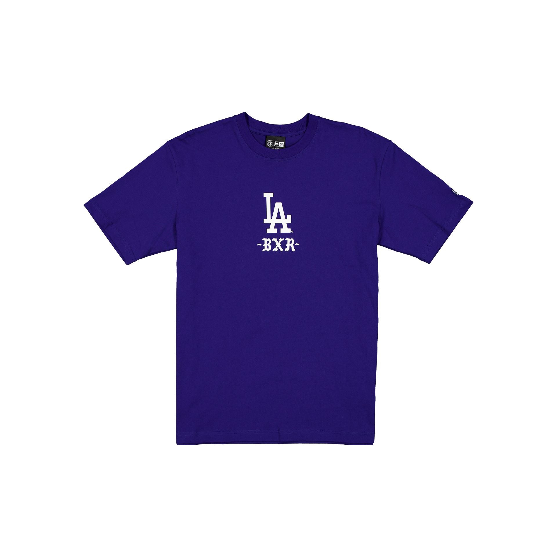 Born x Raised x Los Angeles Dodgers Fly Ball Blue T-Shirt