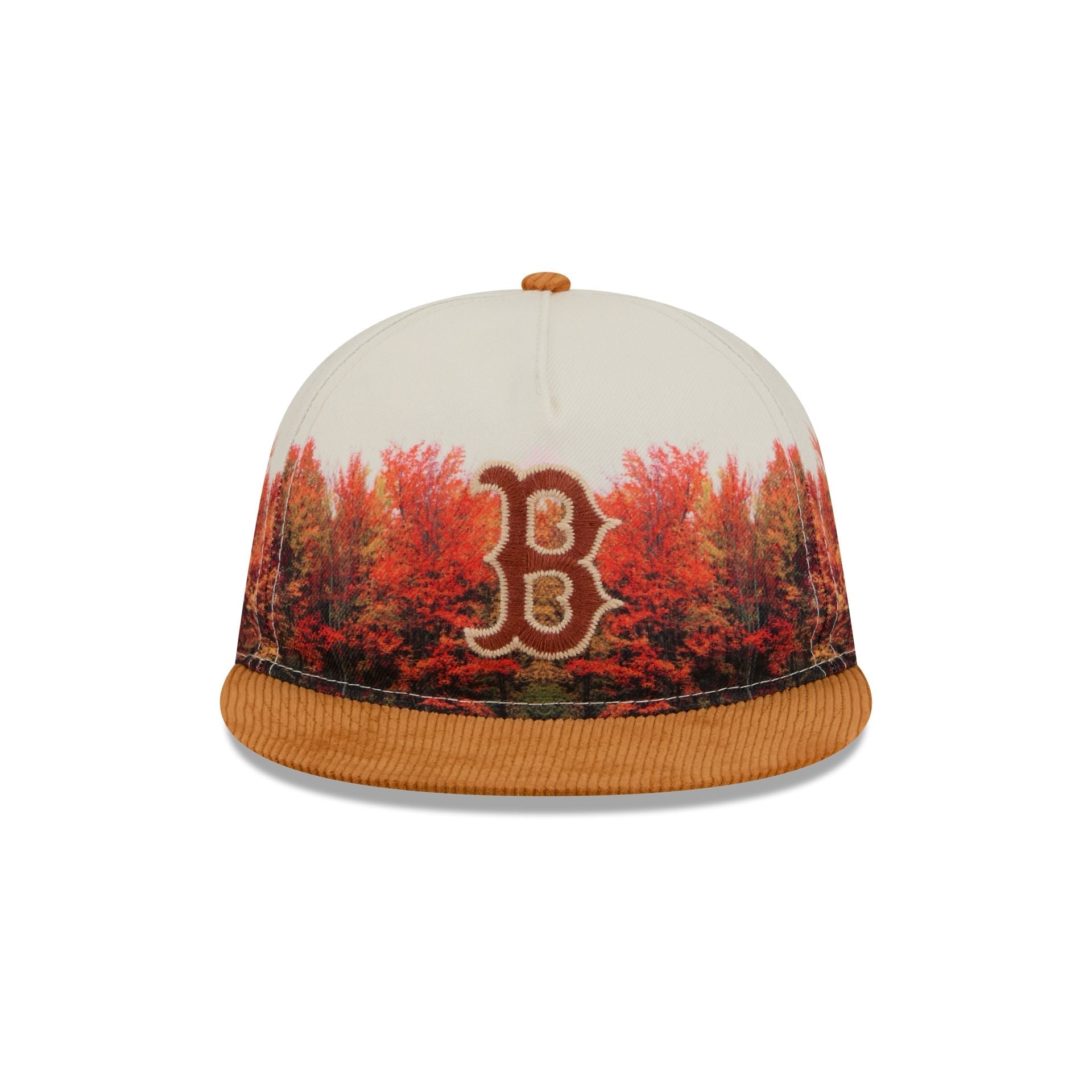 Boston Red Sox Fall Forest Retro Crown 9FIFTY Adjustable Hat