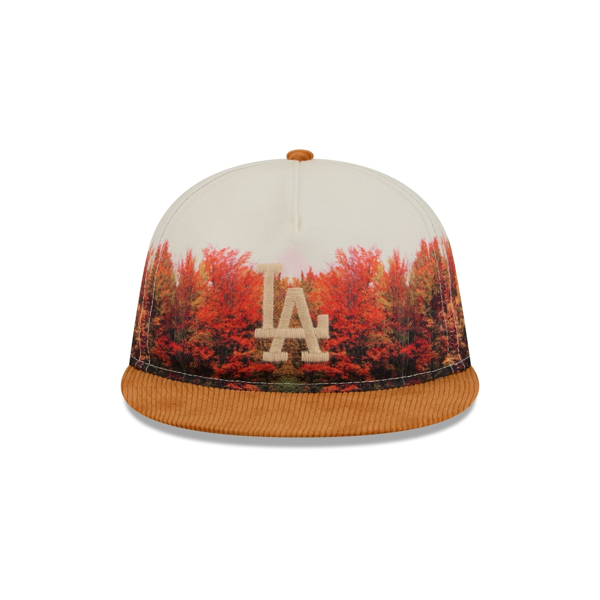 Los Angeles Dodgers Fall Forest Retro Crown 9FIFTY Adjustable Hat