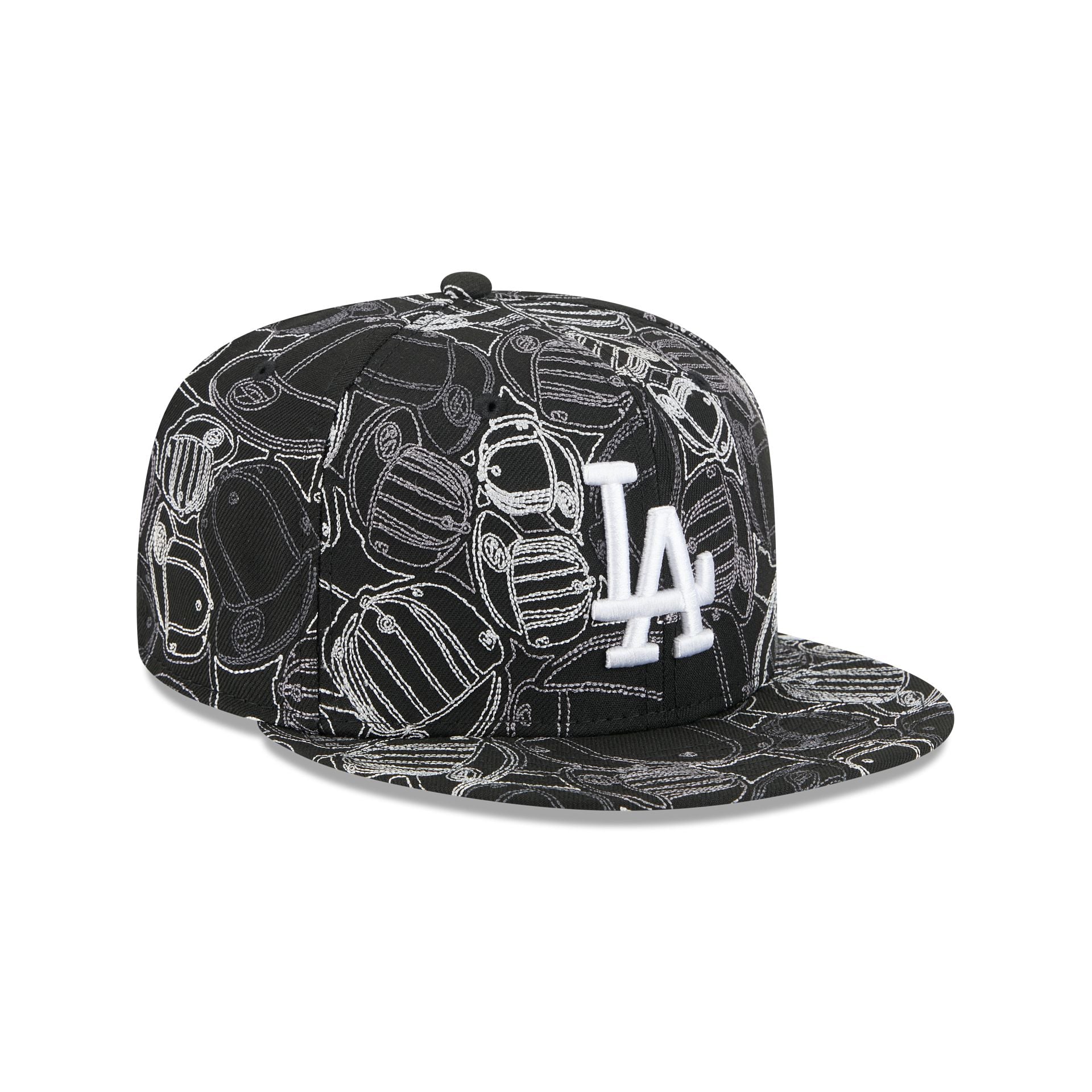 Los Angeles Dodgers Cap Scramble 59FIFTY Fitted Hat