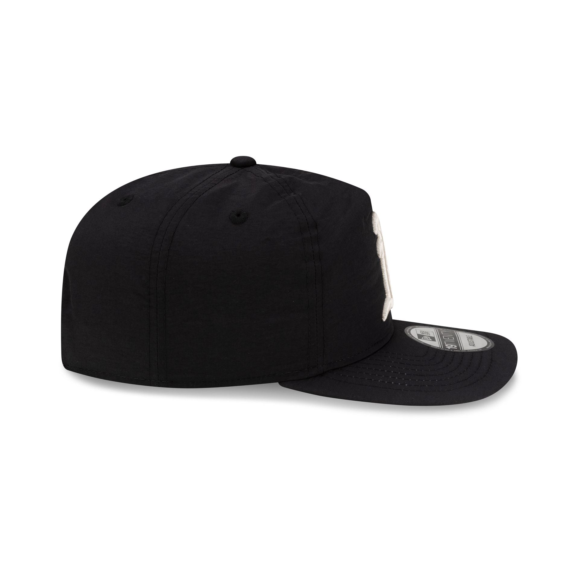 Athletics Black Nylon 19TWENTY Snapback Hat
