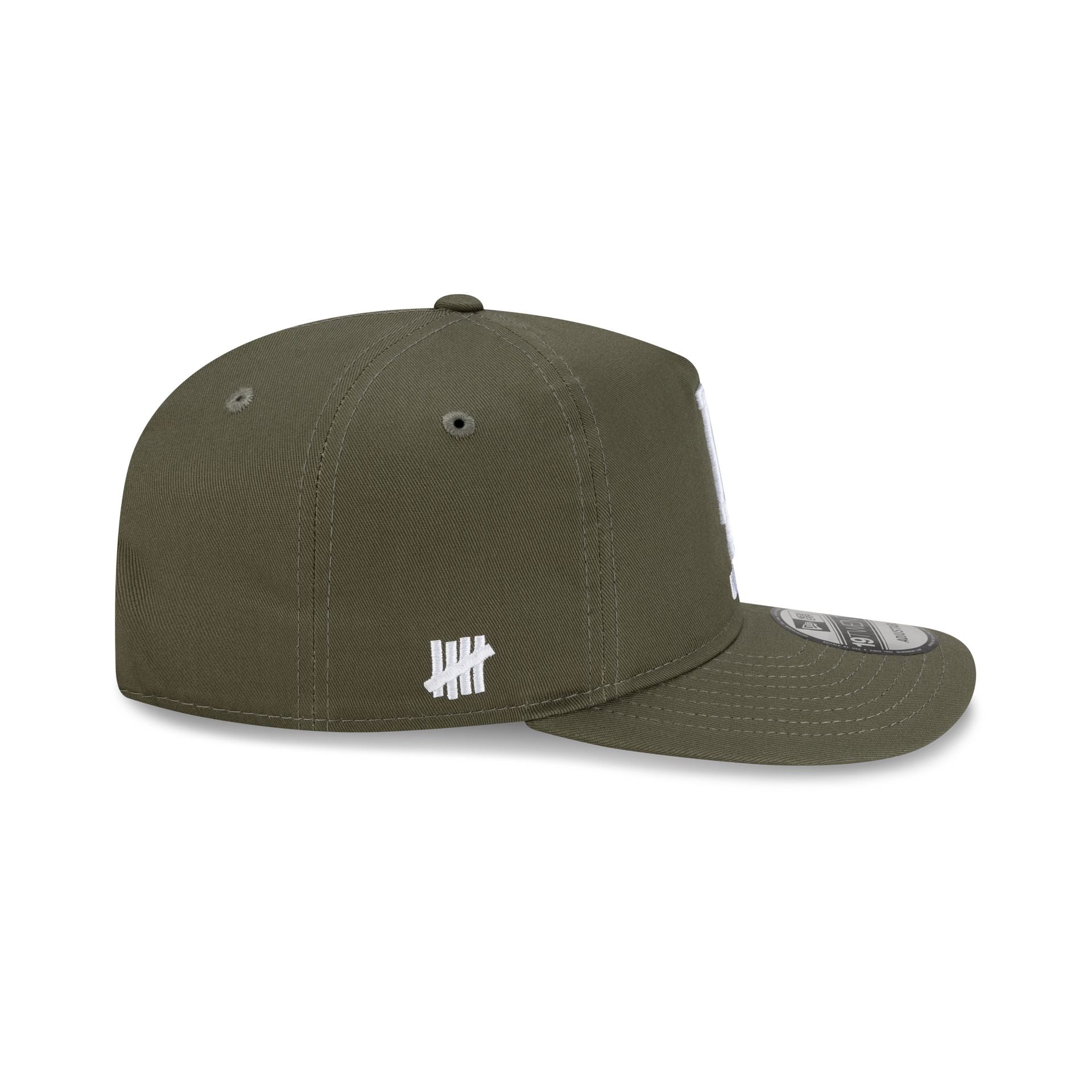 Undefeated x Los Angeles Dodgers Stacked Olive 19TWENTY Adjustable Hat