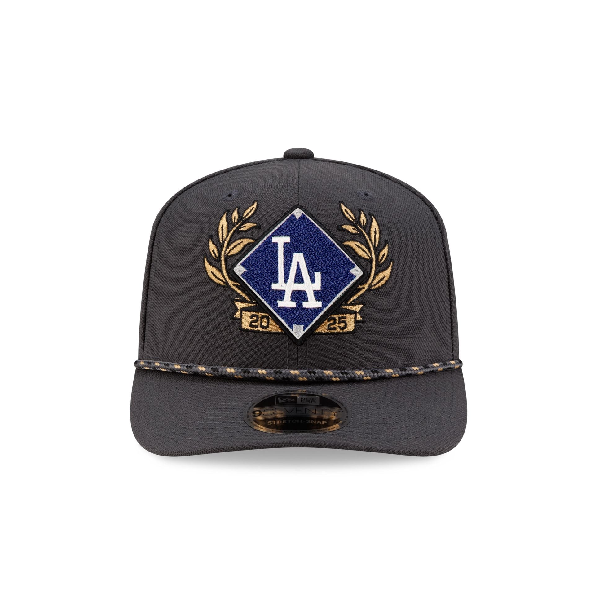 Los Angeles Dodgers 2025 NLDS Locker Room 9SEVENTY Stretch-Snap Hat
