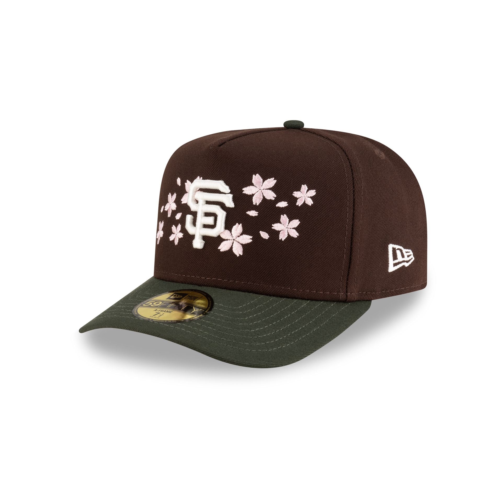 Just Caps Cherry Blossom San Francisco Giants 59FIFTY A-Frame Fitted Hat