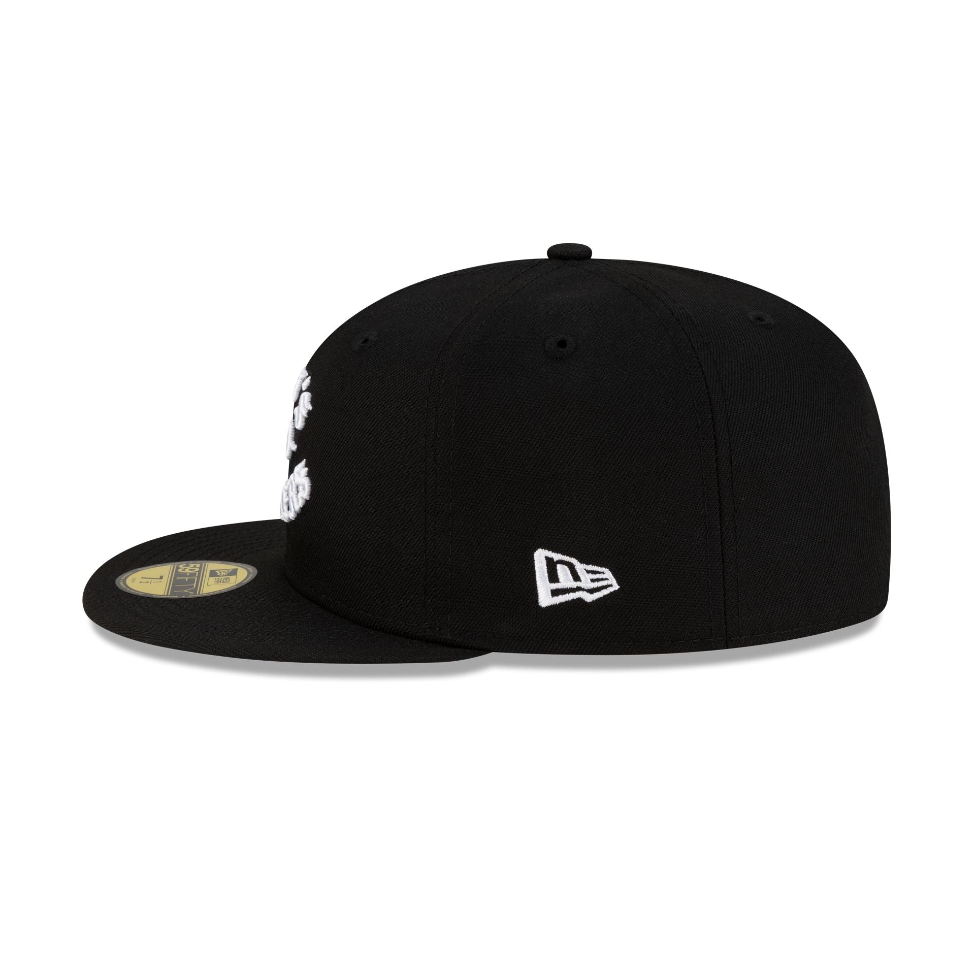 Born x Raised x Los Angeles Dodgers Let's Go World Series Black 59FIFTY Fitted Hat