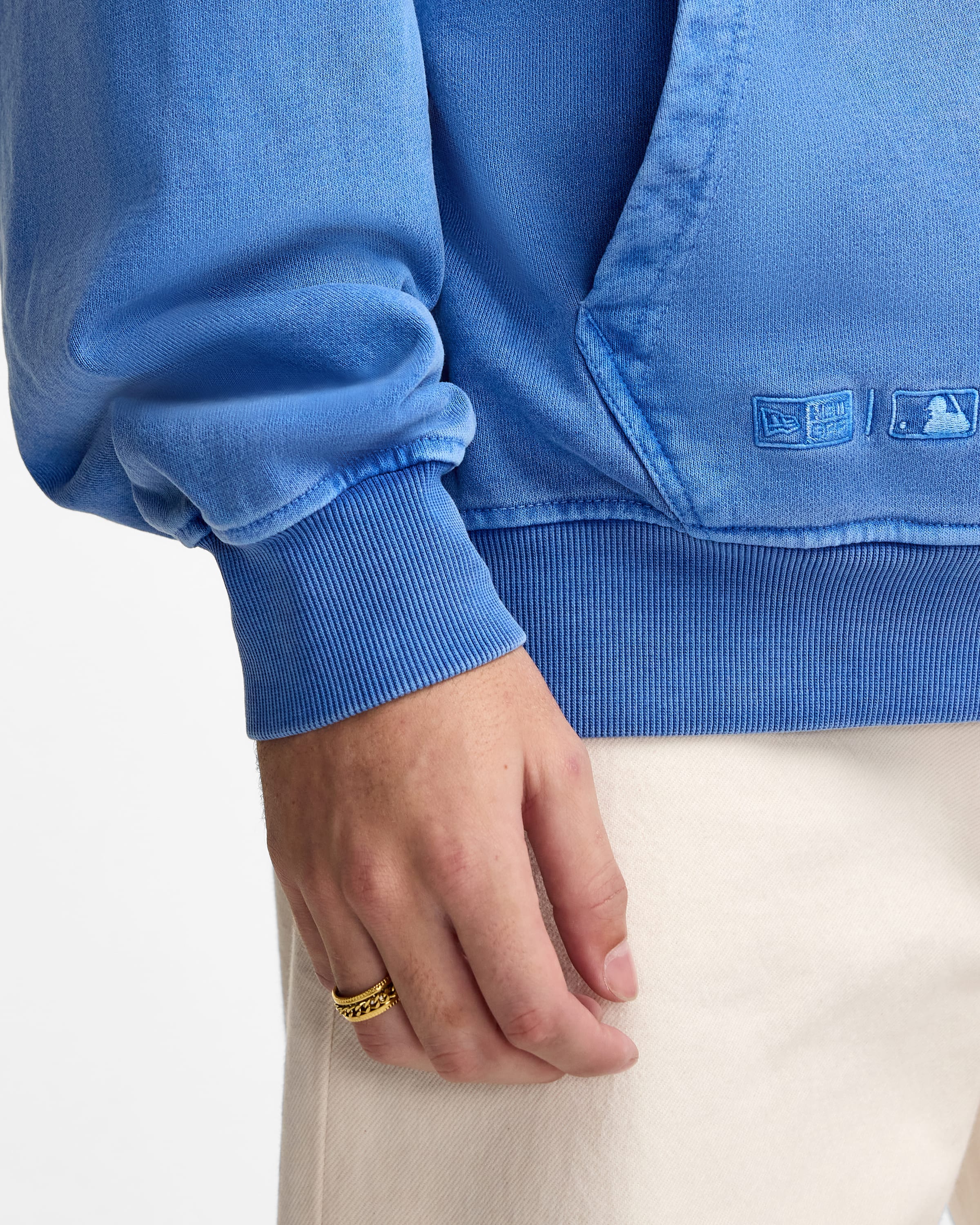 Boston Red Sox Pigment Logo Dress Blues Hoodie