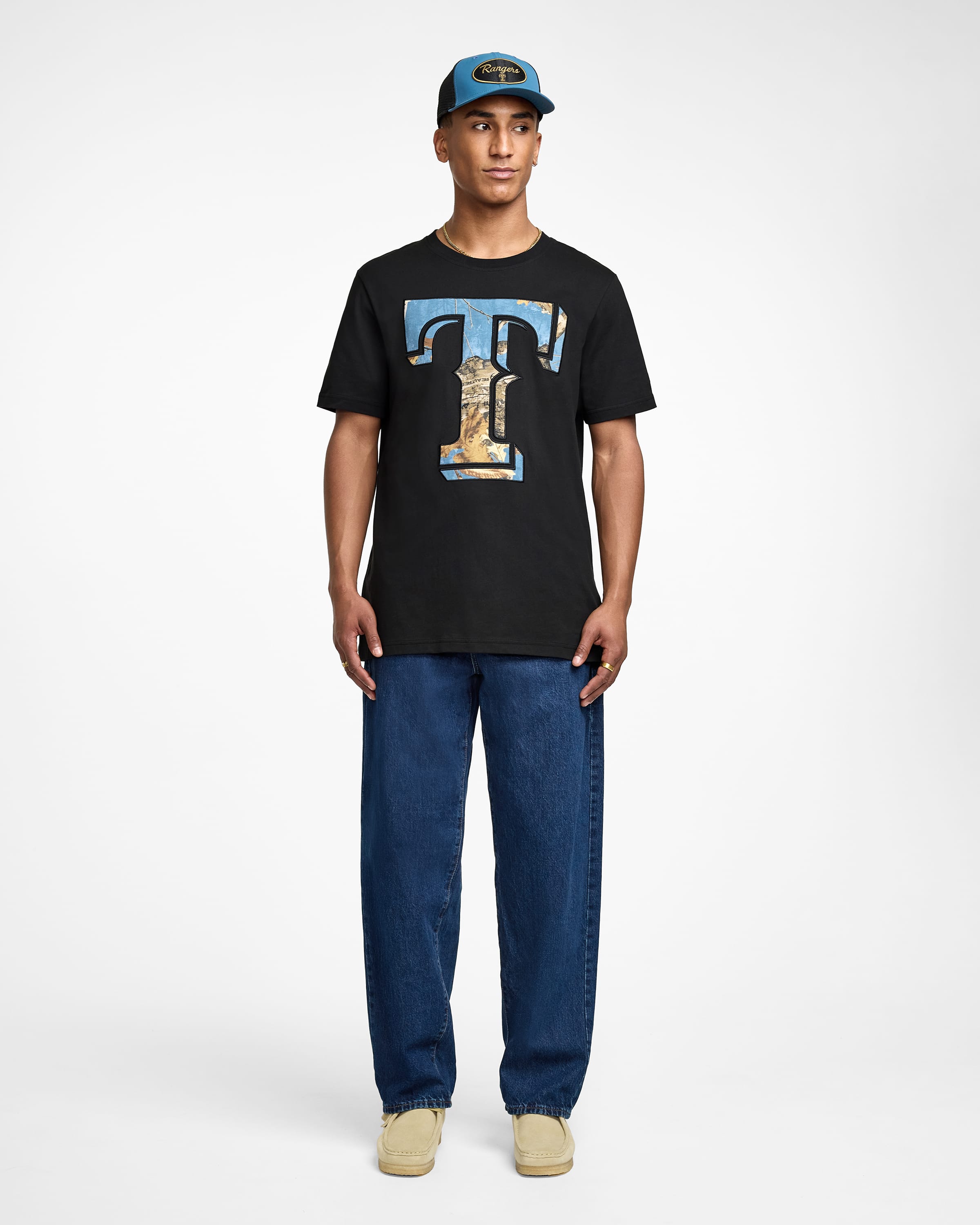 Los Angeles Dodgers Black Realtree T-Shirt