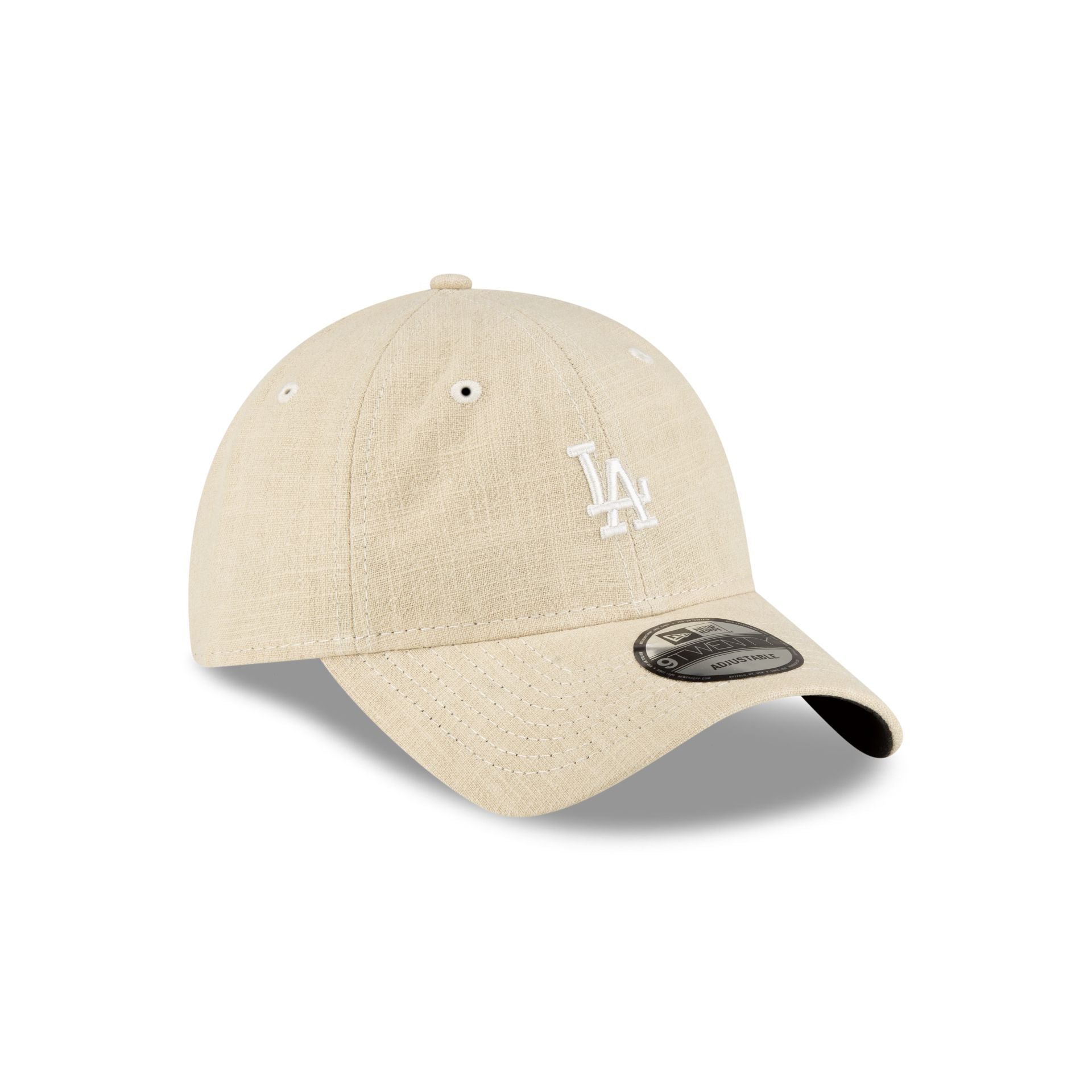 Los Angeles Dodgers Soft Linen Stone 9TWENTY Adjustable Hat