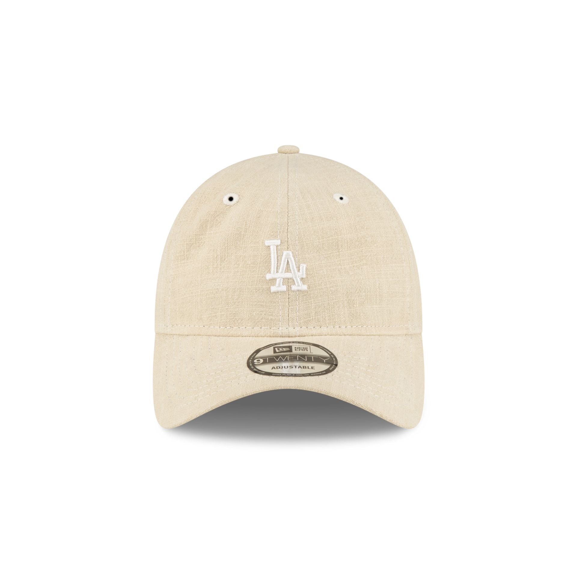 Los Angeles Dodgers Soft Linen Stone 9TWENTY Adjustable Hat