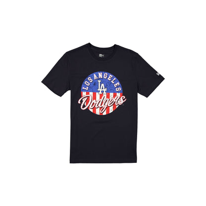 Los Angeles Dodgers Independence Day 2025 Navy T-Shirt