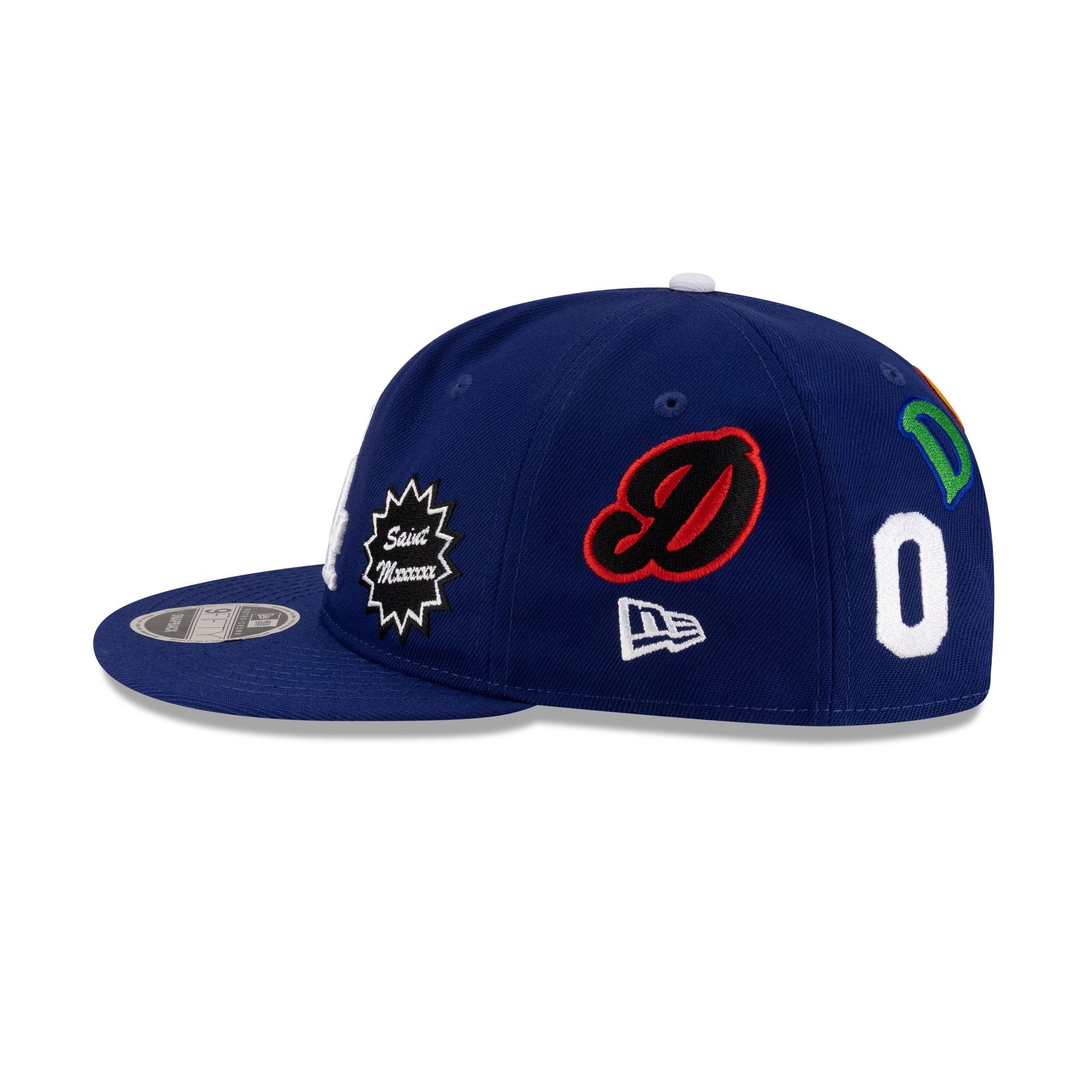 ©SAINT Mxxxxxx x Los Angeles Dodgers Retro Crown 9FIFTY Snapback Hat