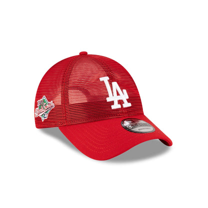 Los Angeles Dodgers Red Mesh 9FORTY Snapback Hat
