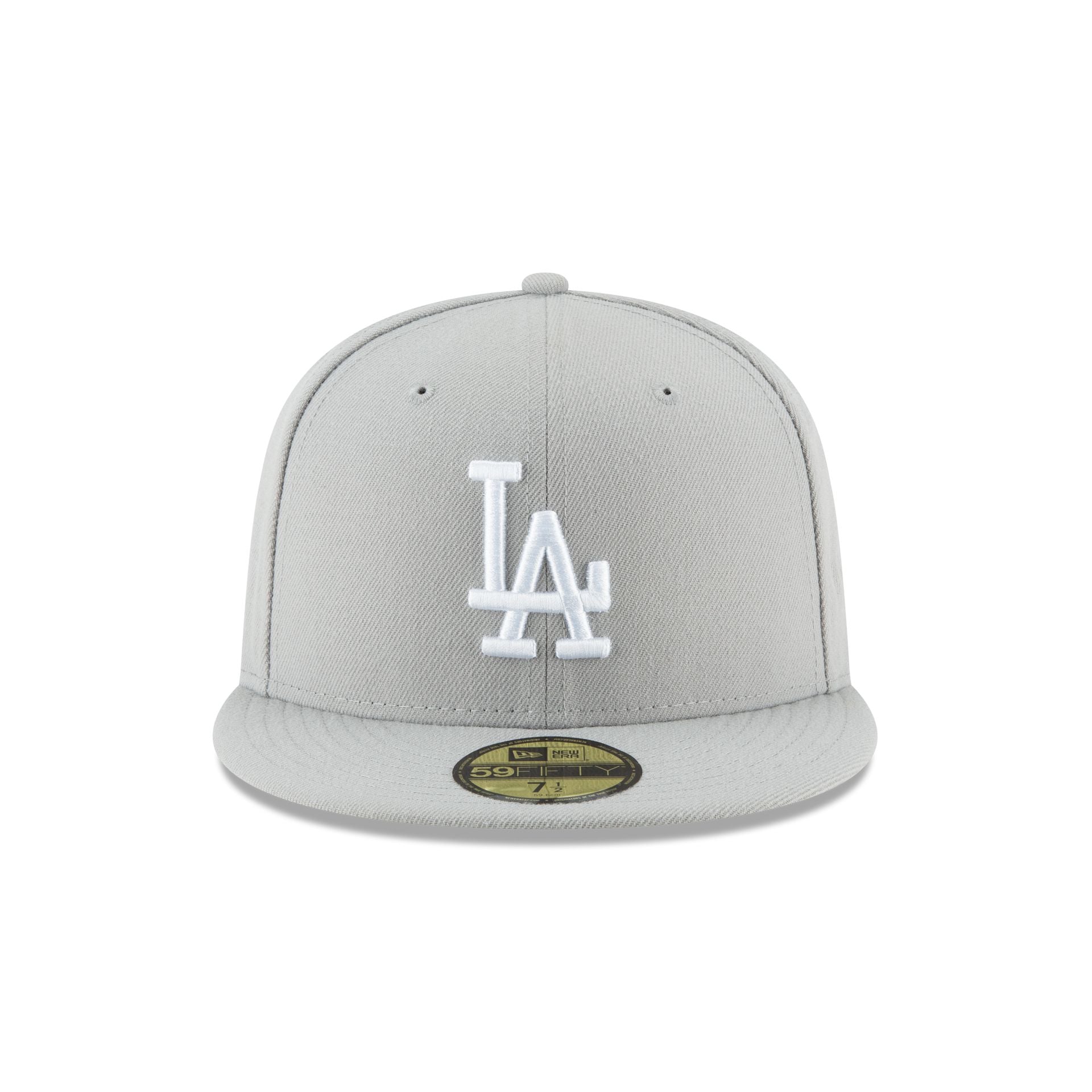 Los Angeles Dodgers 2024 World Series Champions Gray 59FIFTY Fitted Hat
