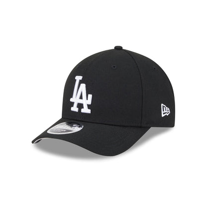 Los Angeles Dodgers 2025 World Series Champions Black & White 9FORTY M-Crown Snapback Hat