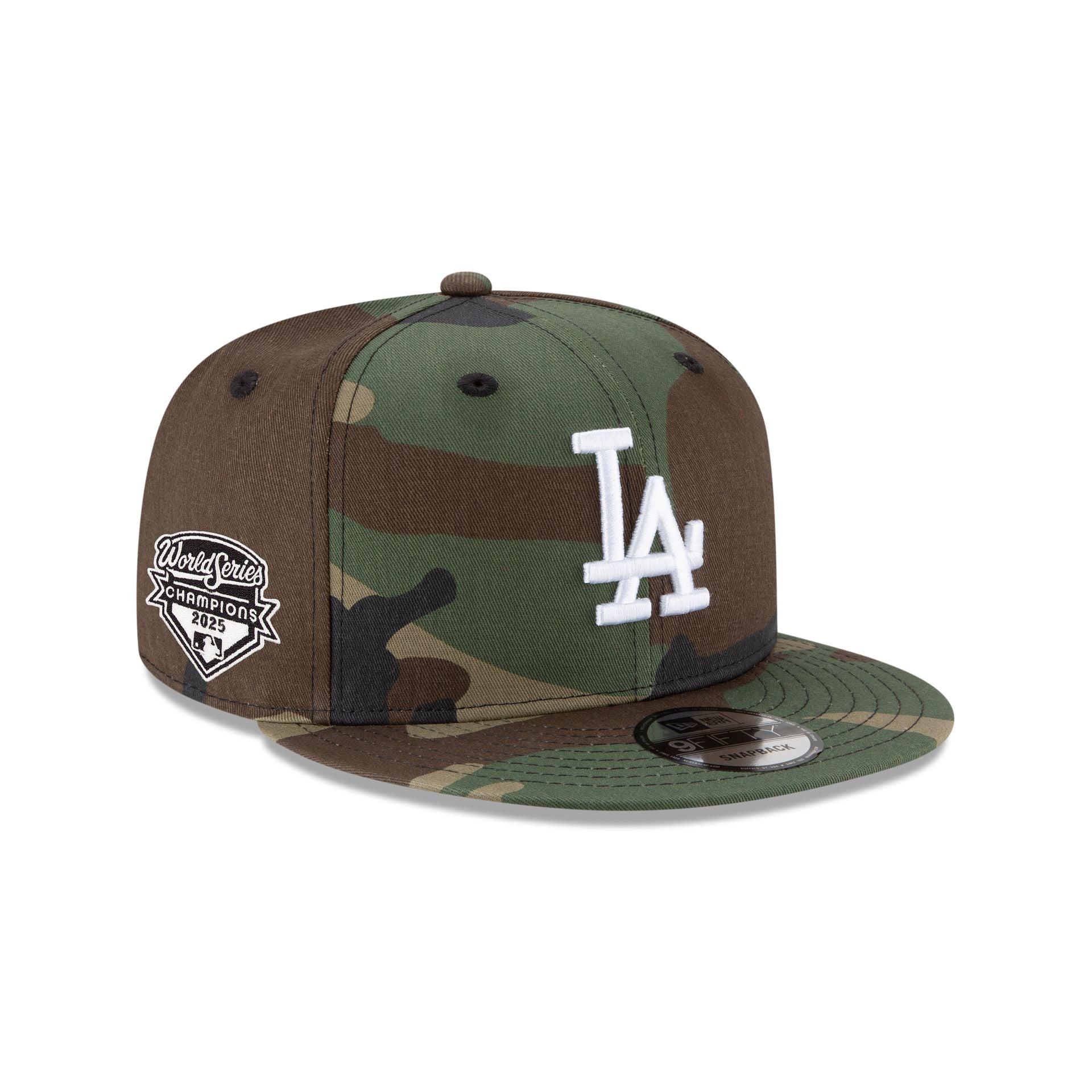 Los Angeles Dodgers 2025 World Series Champions Camo 9FIFTY Snapback Hat