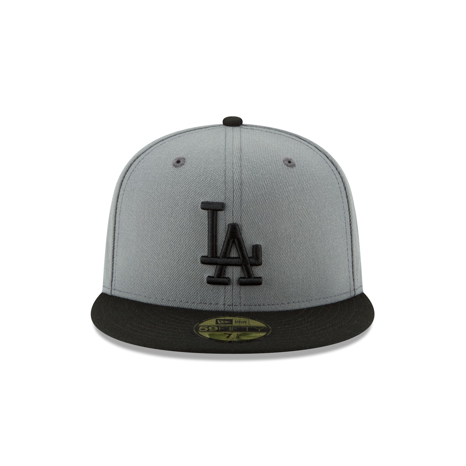 Los Angeles Dodgers 2025 World Series Champions Storm Gray 59FIFTY Fitted Hat