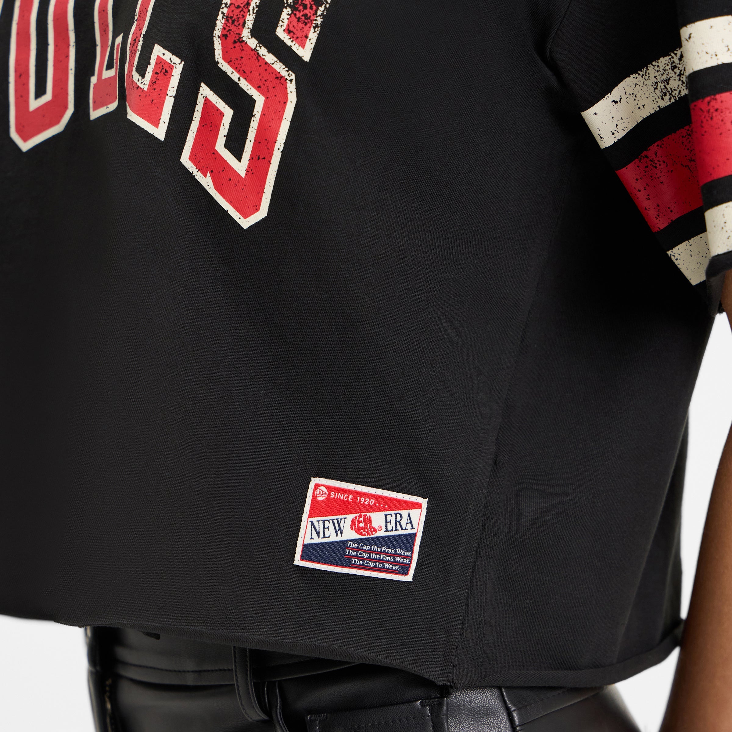 Boston Red Sox Throwback Cropped Women's T-Shirt