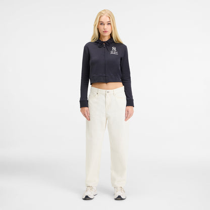 Boston Red Sox Game Day Cropped Women's Zipper Hoodie