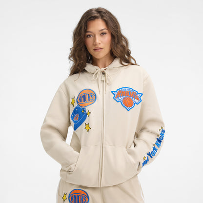 Boston Red Sox Stone Logo Select Full-Zip Hoodie