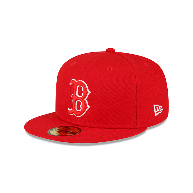 Boston Red Sox Sidepatch Red 59FIFTY Fitted Hat