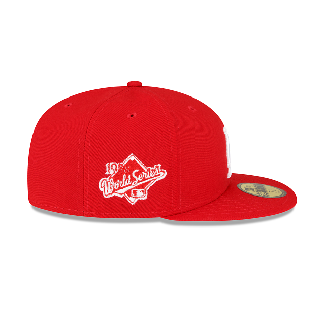 Los Angeles Dodgers Sidepatch Red 59FIFTY Fitted Hat