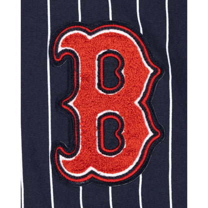 Boston Red Sox Logo Select Pinstripe Hoodie