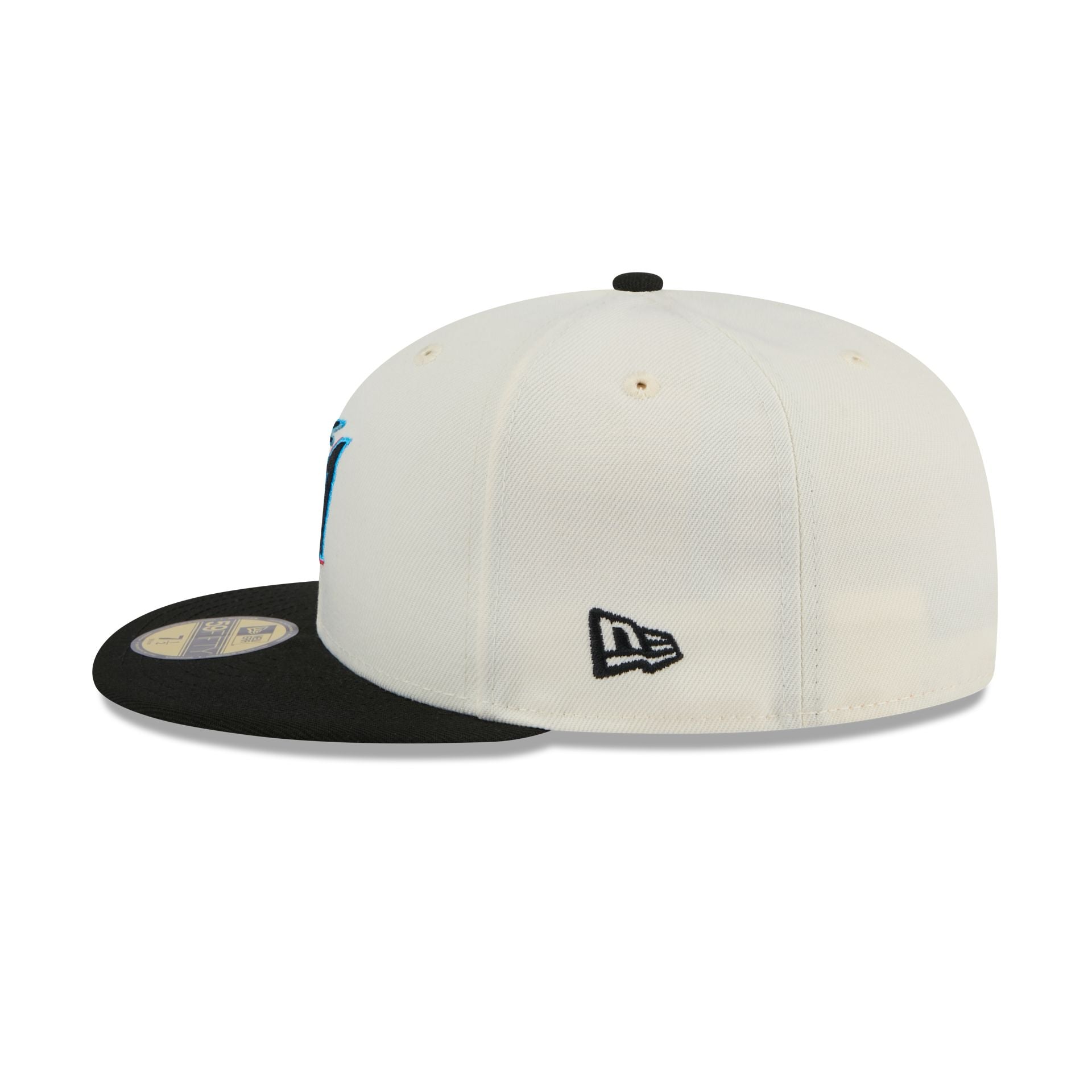 Miami Marlins Chrome 59FIFTY Fitted Hat