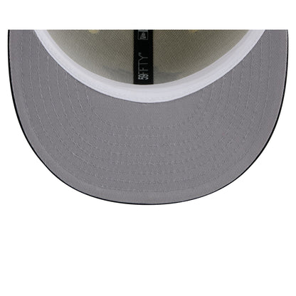 Miami Marlins Chrome 59FIFTY Fitted Hat