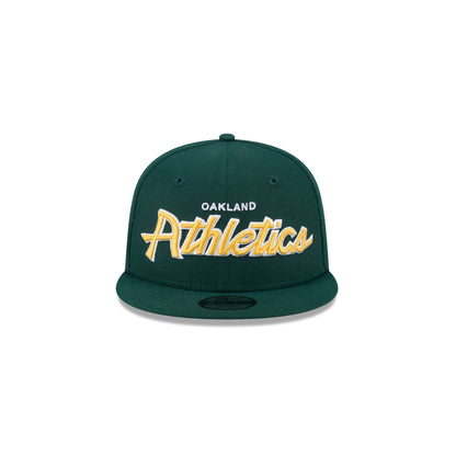 Athletics Script Kids 9FIFTY Snapback Hat