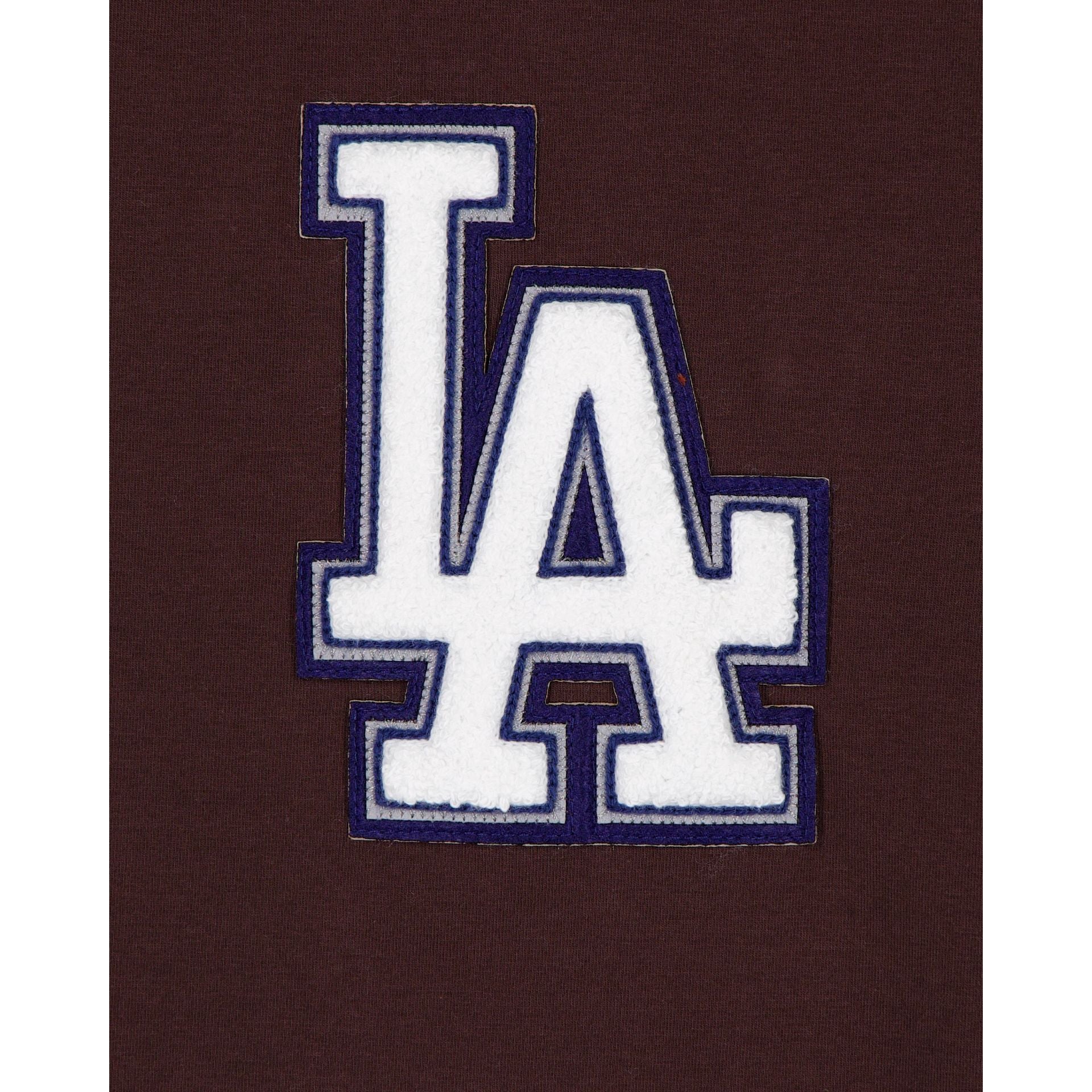 Los Angeles Dodgers Logo Select Color Flip Brown T-Shirt