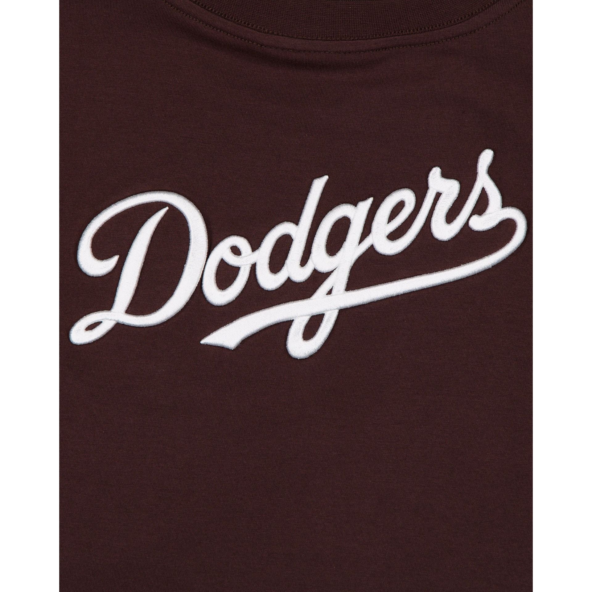 Los Angeles Dodgers Logo Select Color Flip Brown T-Shirt