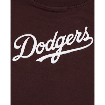 Los Angeles Dodgers Logo Select Color Flip Brown T-Shirt