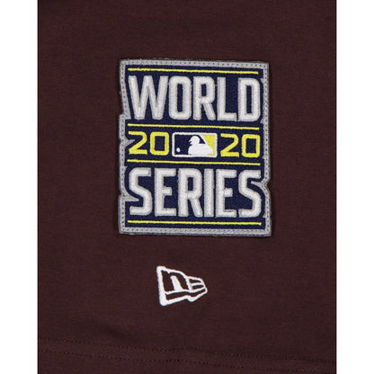Los Angeles Dodgers Logo Select Color Flip Brown T-Shirt