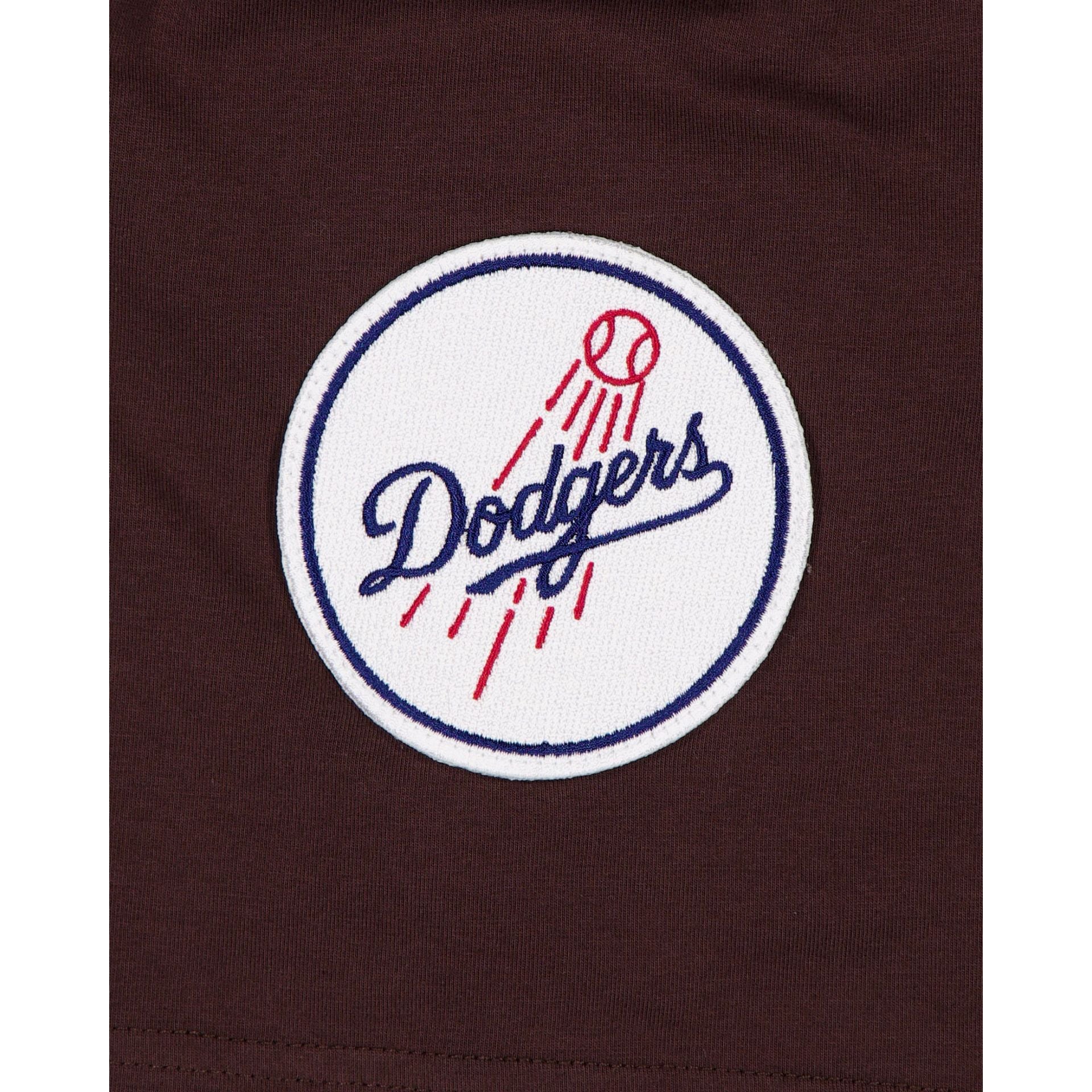 Los Angeles Dodgers Logo Select Color Flip Brown T-Shirt