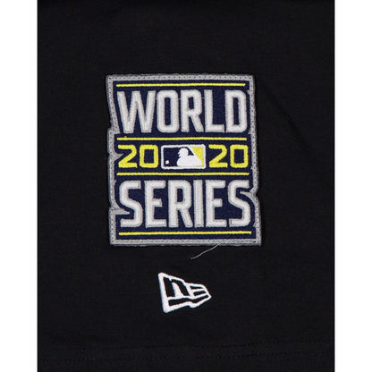 Los Angeles Dodgers Logo Select Color Flip Black T-Shirt