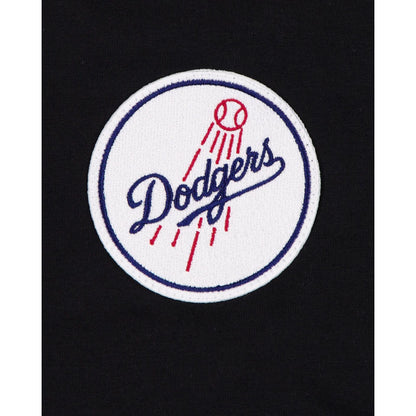 Los Angeles Dodgers Logo Select Color Flip Black T-Shirt