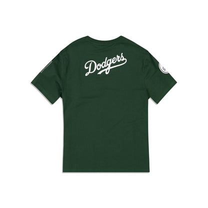 Los Angeles Dodgers Logo Select Color Flip Green T-Shirt