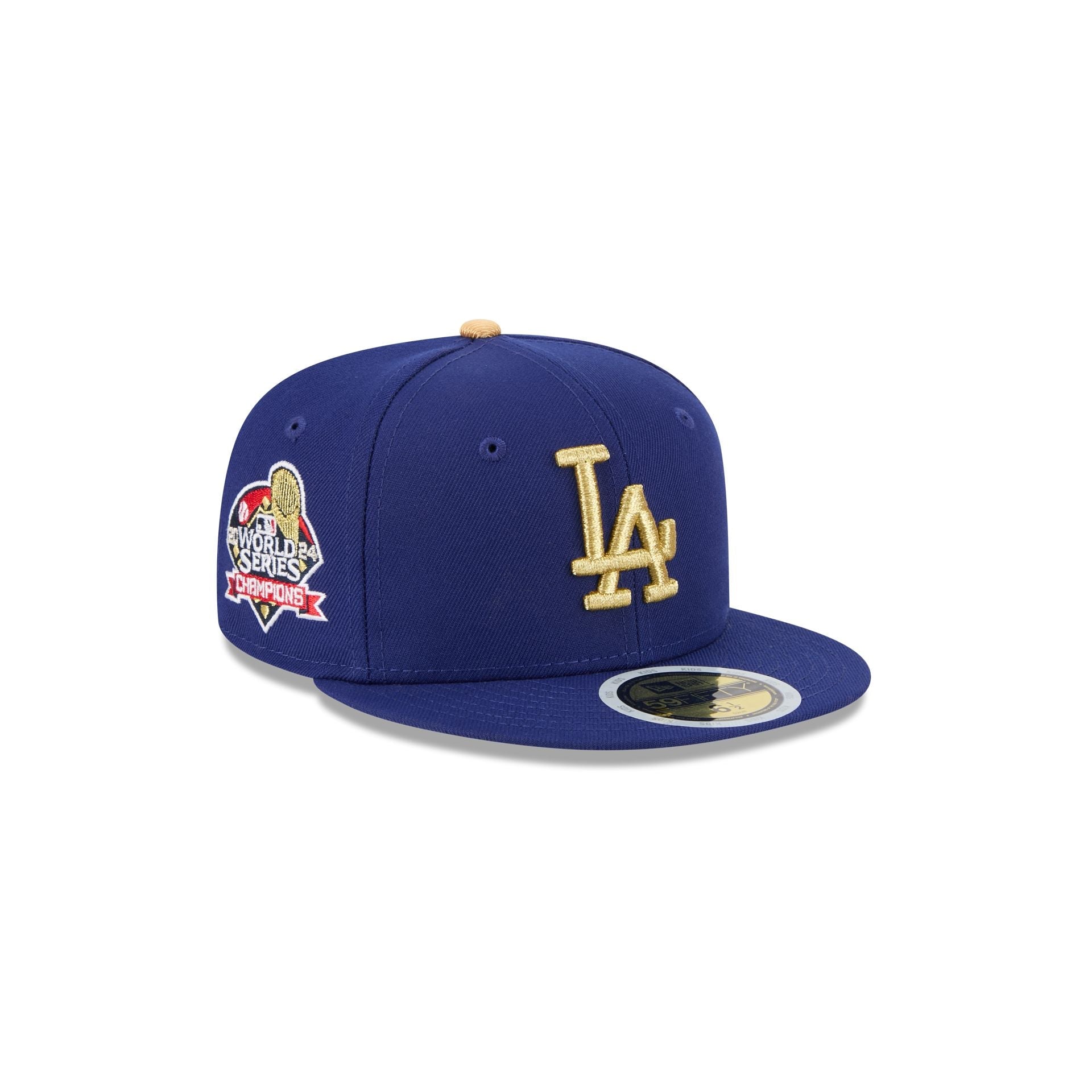 Los Angeles Dodgers Gold Collection Kids 59FIFTY Fitted Hat