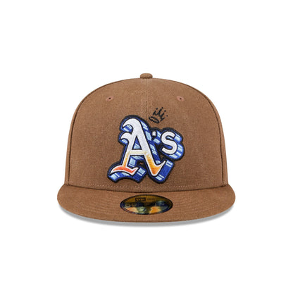 Athletics Logo Scribble 59FIFTY Fitted Hat