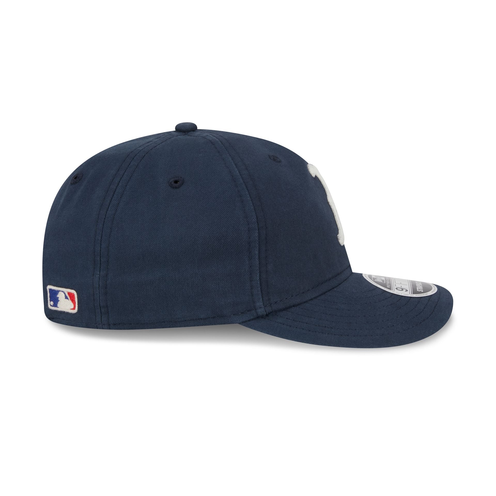 Boston Red Sox Canvas Felt Retro Crown 9FIFTY Strapback Hat