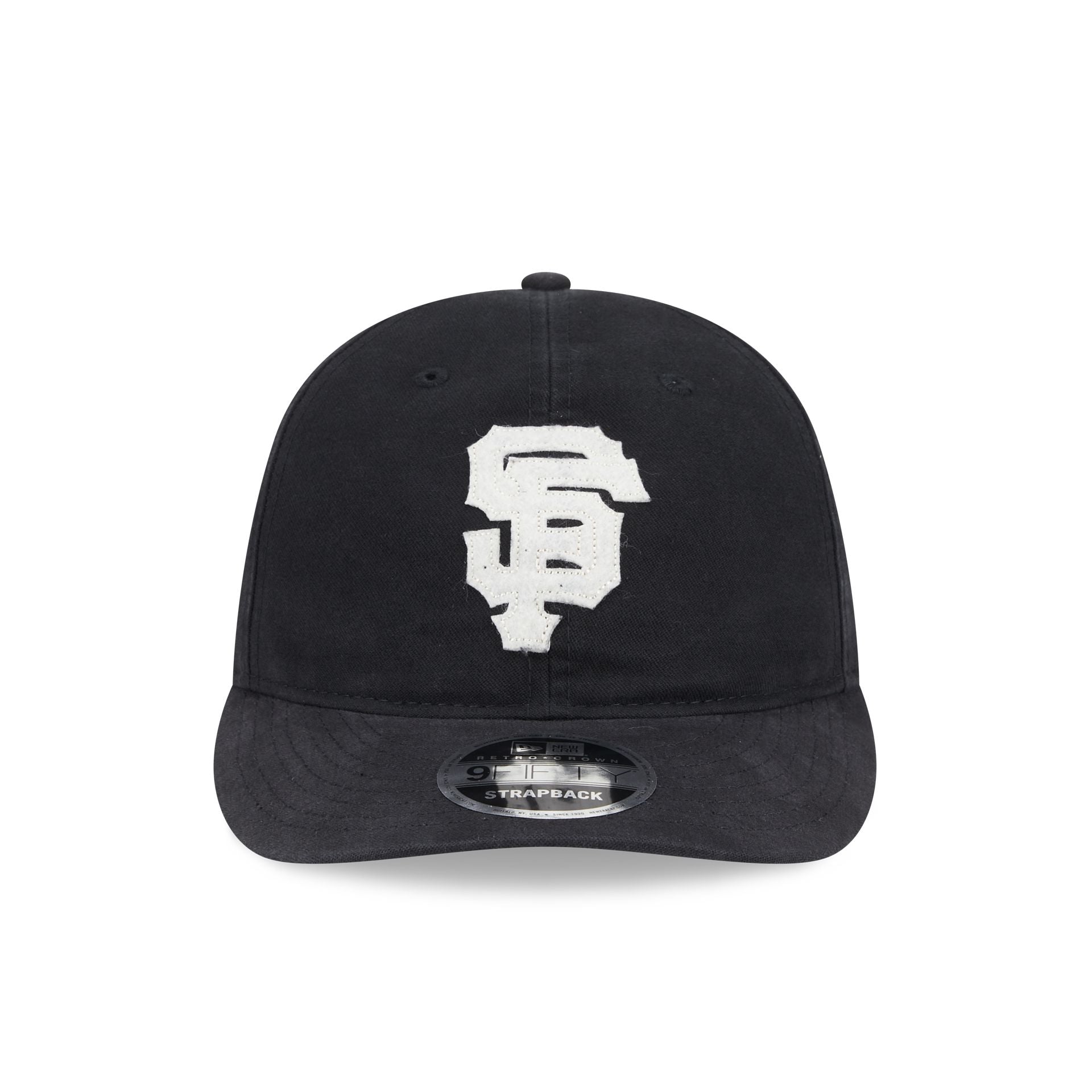 San Francisco Giants Canvas Felt Retro Crown 9FIFTY Strapback Hat