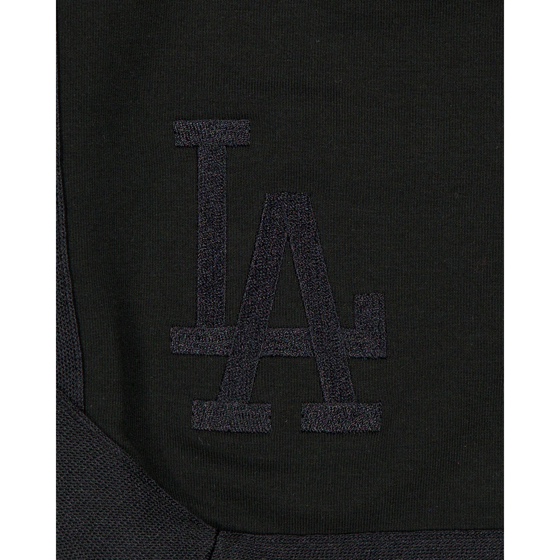 Los Angeles Dodgers Black on Black Logo Select Shorts