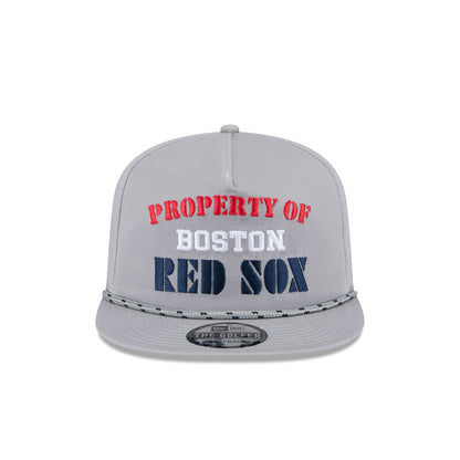Boston Red Sox Vintage Gray Rope Golfer Hat