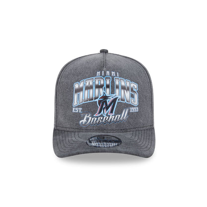 Miami Marlins Washed 9FIFTY A-Frame Snapback Hat