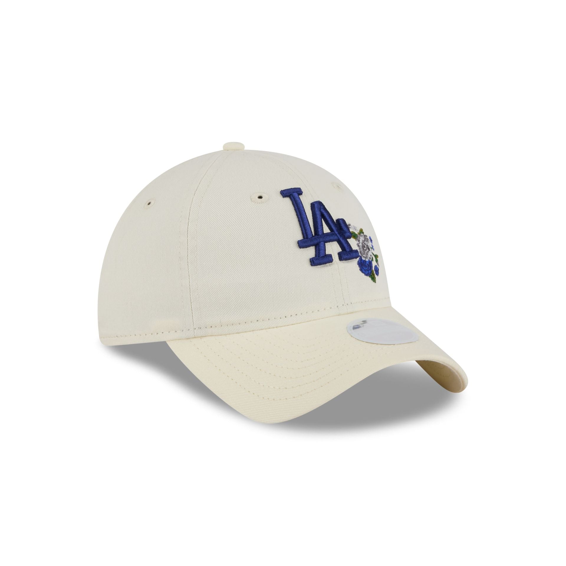 Los Angeles Dodgers Women's Floral Stitch 9TWENTY Adjustable Hat
