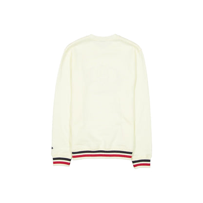 Boston Red Sox Throwback Chrome White Crewneck