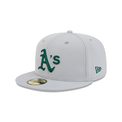 Athletics 2025 Clubhouse Gray 59FIFTY Fitted Hat