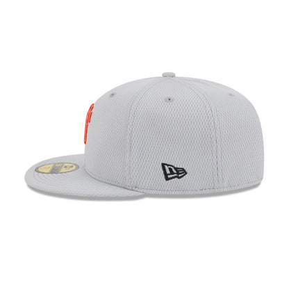 San Francisco Giants 2025 Clubhouse Gray 59FIFTY Fitted Hat