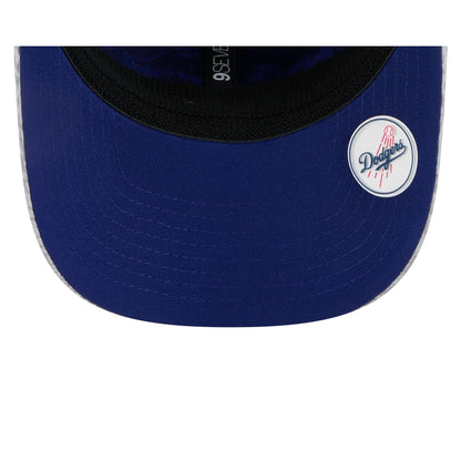 Los Angeles Dodgers 2025 Clubhouse Gray 9SEVENTY Stretch-Snap Hat